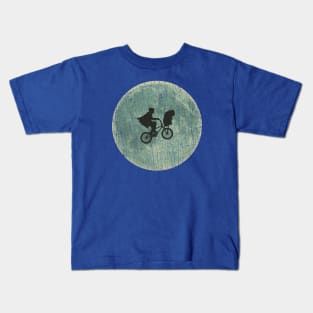 Extraterrestrial Eclipse 1982 Kids T-Shirt